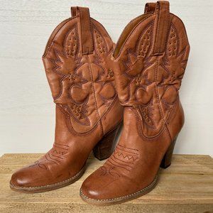MIA Heeled Cowgirl Boots